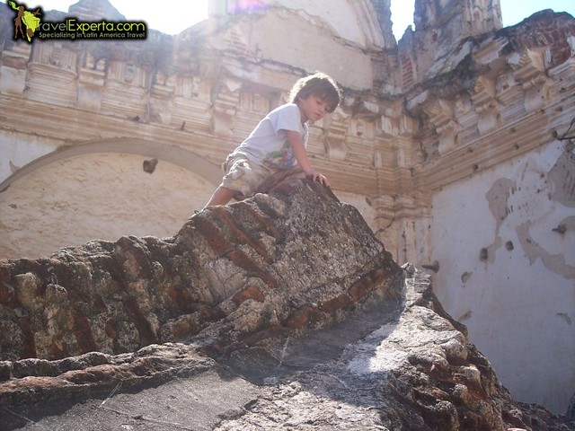 Monastery Ruins in Antigua, Guatemala