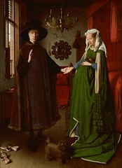 Northern Renaissance 1434; Giovanni Arnolfini and His Wife