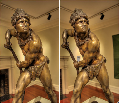 sculpture ny stereoscopic stereophotography 3d crosseye floor upstate upstateny handheld chacha depth hdr mohican 3dimensional crossview crosseyedstereo caupolican 3dphotography mohicans 3dstereo
