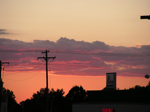 sunset sky minolta september missouri 2011