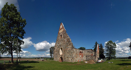 abandoned church finland ruins medieval pälkäne spottinghistorycom