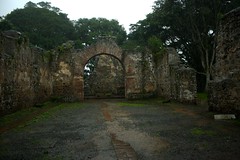 Interior, ruins of Church of Nuestra Señora de la Limpia Concepcion / Interior de las ruinas de la Iglesia de Nuestra Señora de la Limpia Concepcion, Ujarrás
