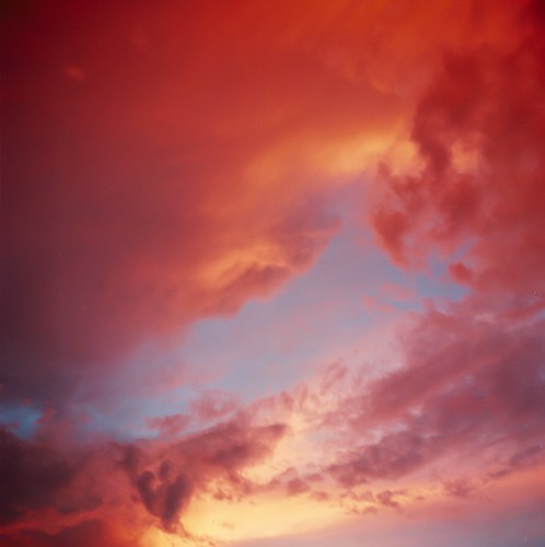 sunset sky film beach clouds rollei rolleiflex newjersey kodak dusk awesome nj lbi shore jersey seashore planar dellapiazza dandellapiazza ektar100 35eplanar