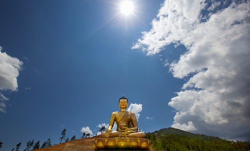 bhutan buddha thimphu 2ndlargest