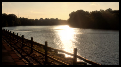 sunset sunlight water fence river alabama montgomery alabamariver