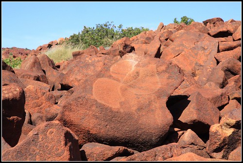 art rock ancient aboriginal pilbara dampier burrup