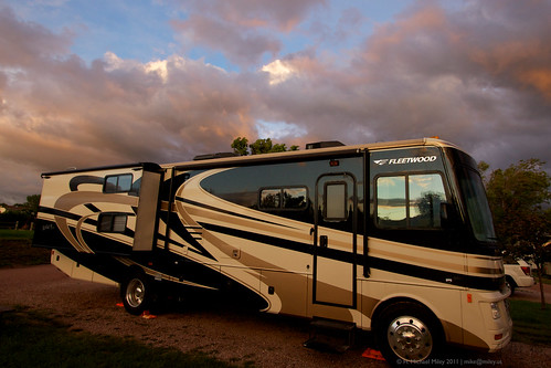 sunset vacation usa clouds published sd rv rapidcity homesweetroad