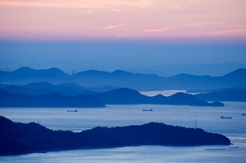 sunset fog bay nikon day takamatsu nikkor fx gettyimages 夕焼け yashima 湾 70300mmf4556gvr 屋島 d700 ©jakejung