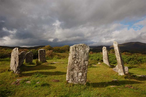 ireland cork megaliths stonecircle castletownbere bearapeninsula derreenataggartweststonecircle