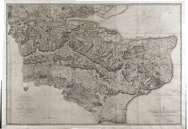 1801 map of Kent