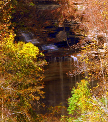 autumn fall nature water waterfall