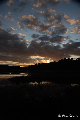 sunset clouds lakeoftworivers algonquinprovincialpark