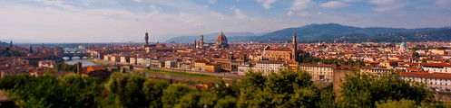 city italy panorama view frienze