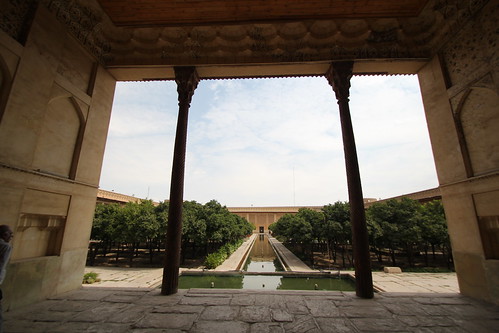 Wooden Columns of Arg of Karim Khan