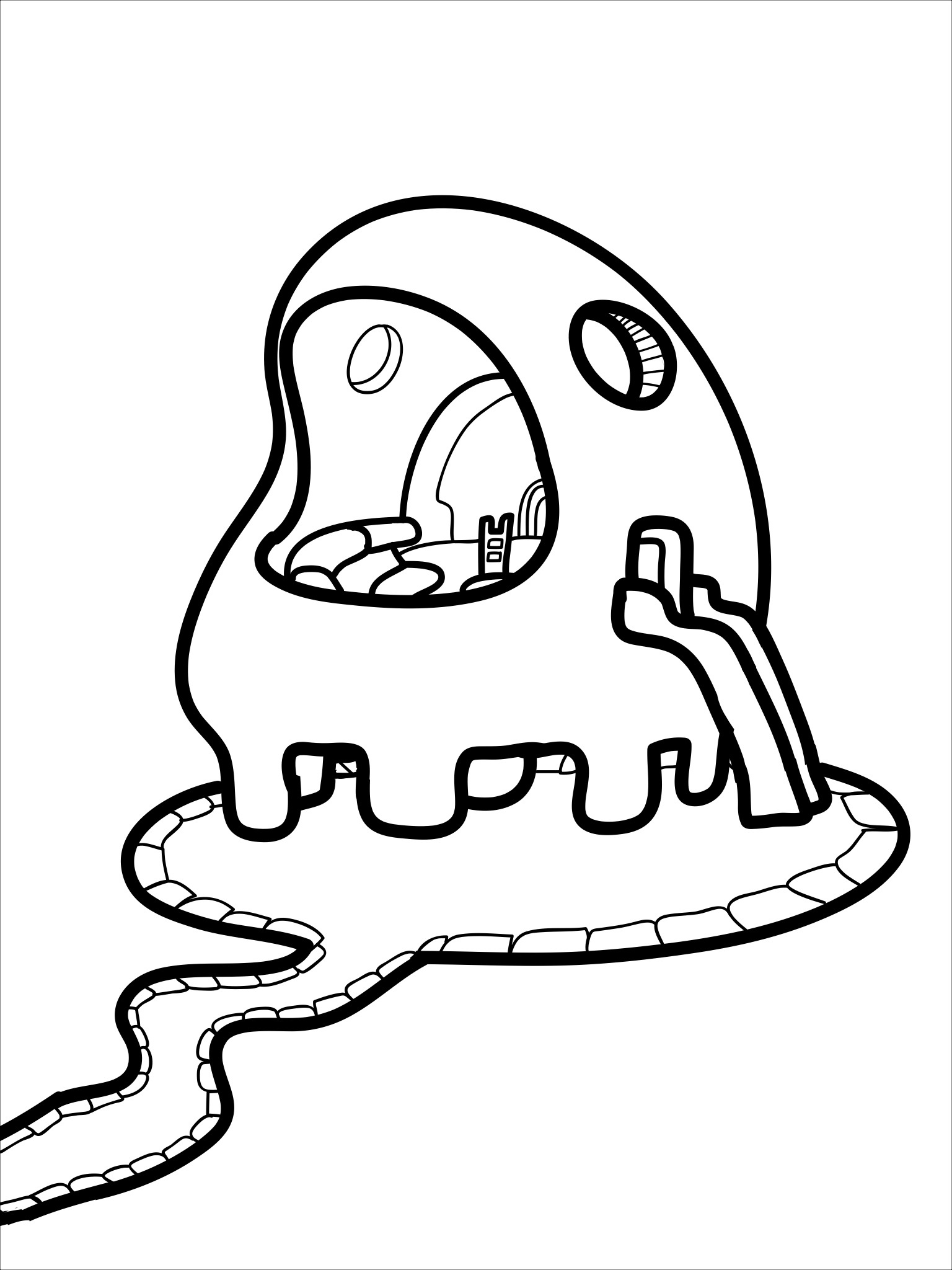 Jenny Monster House Coloring Pages Coloring Pages