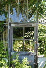 Abandoned Greenhouse Door