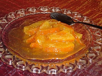 Greek Orange Spoon Sweet (Gliko Koutaliou)