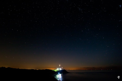 lighthouse newyork sunrise stars montauk