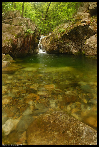 green water waterfall rocks newhampshire whitemountains nh nikond50 wmnf emeraldpool justinsmith baldfacemountain nikon1735mmf28 justinsmithphotocom