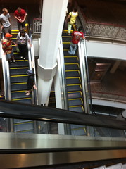 Perpendicular Escalators