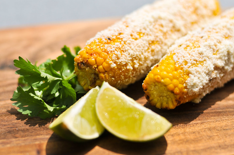 Mexican-Style Grilled Corn