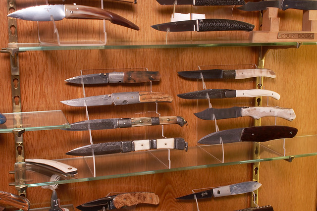 Collection de couteaux