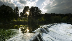 Sprotbrough Weir on the River Don