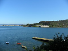 Ría de Ferrol y Castillo de la Palma
