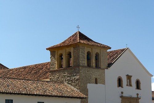 roof brick tower church window tile temple colombia cross bell religion colonial villadeleyva boyaca