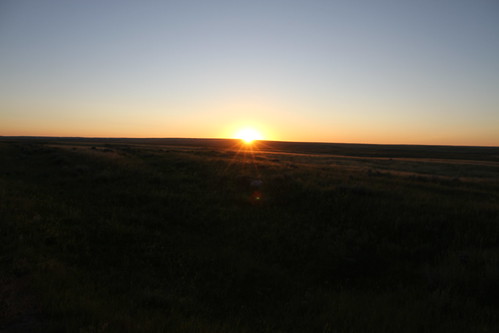 park sunrise dawn nationalpark prairie saskatchewan grasslands grasslandsnationalpark vacation2011