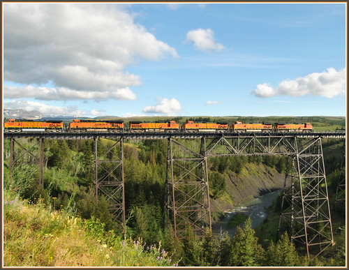 eastglacier montana july 2011 twomedicinetrestle railroad travel