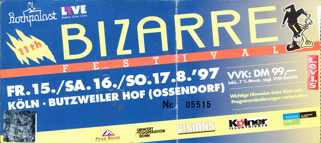 Bizarre Festival 1997