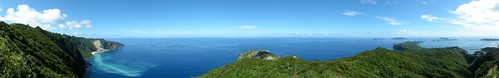 sea vacation panorama 日本 旅行 海 風景 休暇 ogasawara パノラマ 島 国立公園 小笠原
