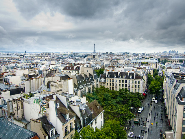 Eiffel from Pompidou