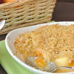 Cous Cous Crumble with Summer Fruit