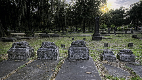 sunset cemetery grave angel evening moss oak stones alabama selma liveoakcemetery