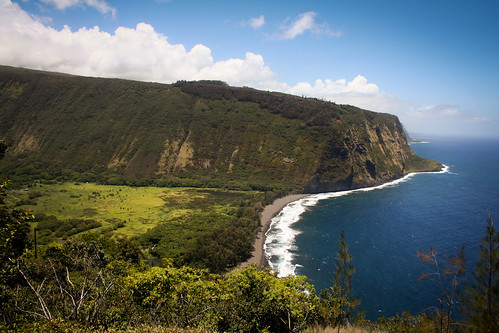ocean usa black sand valley hawai‘i pacifc waipiʻovalley