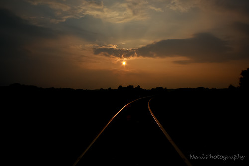 railroad sunset canon alabama tracks courtland