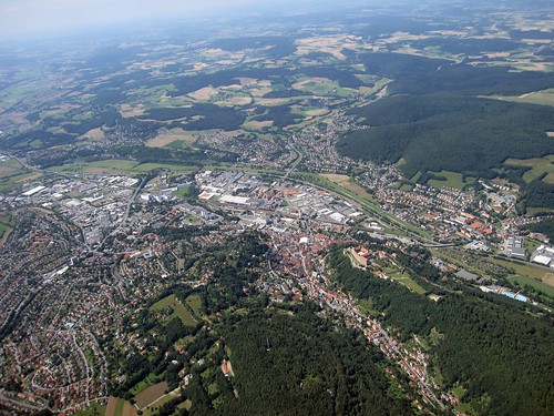 germany bayern deutschland bavaria aerialview luftbild airview airpicture badneustadt