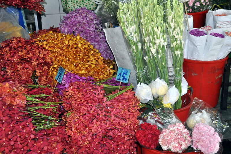 Flower Market in Bangkok