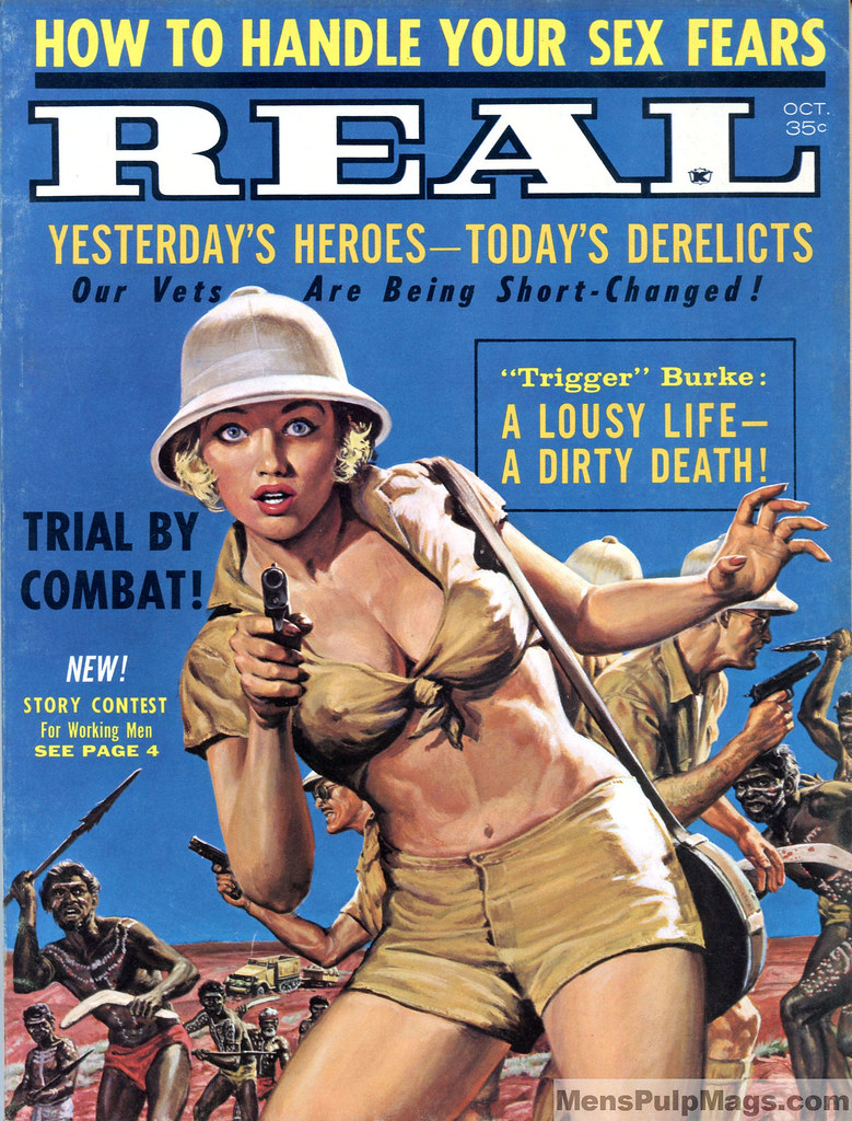REAL, October 1962. Art by Shannon Stirnweis