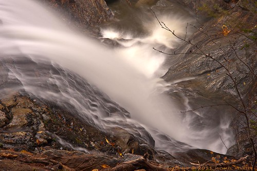 longexposure waterfall vermont stowe mossglenfalls