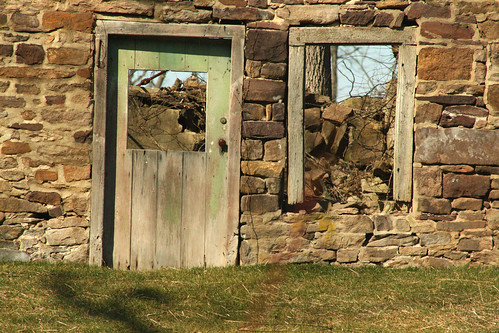 county door old house window stone pennsylvania pa bucks carversville