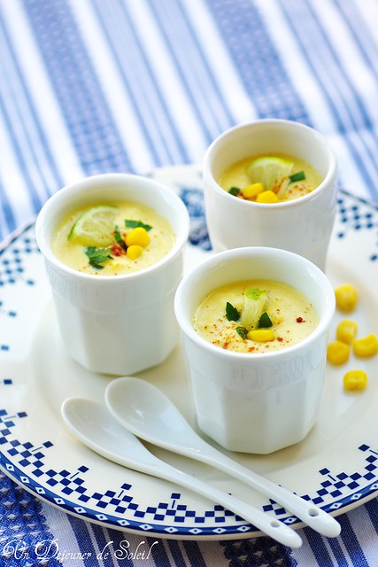 Corn soup - Soupe de maïs