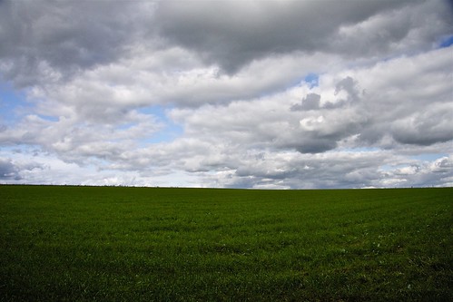 blue sky panorama cloud white green field grass landscape flickr raw belgium horizon ardennen natuur fields greenfields 2011 canoneos40d cherain ©betakarel