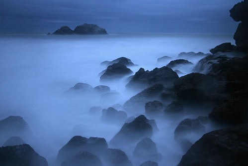 ocean california blue sunset rocks explore sutrobaths 11~20~11 sutroblues