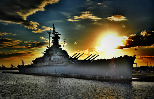 sunset sky sun hot beach golden cool glamour nikon getty battleship ussalabama nikon35mmf18