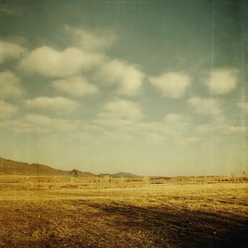 morning foothills fall clouds canon vintage square landscape geese colorado shadows aged puffy frontrange textured texturesquared t1i
