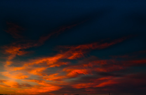 red sky orange clouds sunrise sigma 1850mm skateraw sonya290