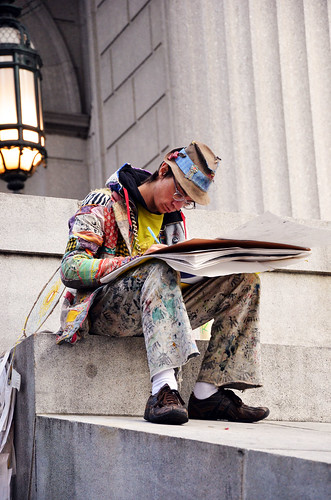 The Artist Observes - Occupy Wall Street